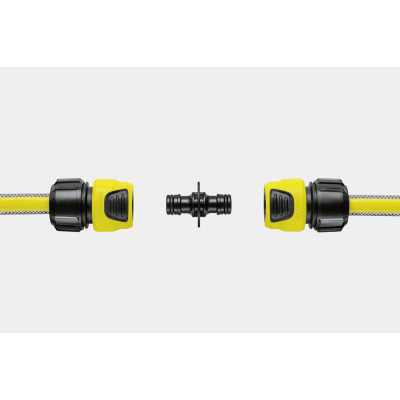 Конектор двосторонній Karcher для шлангів. Конектор двосторонній Karcher для шлангів.