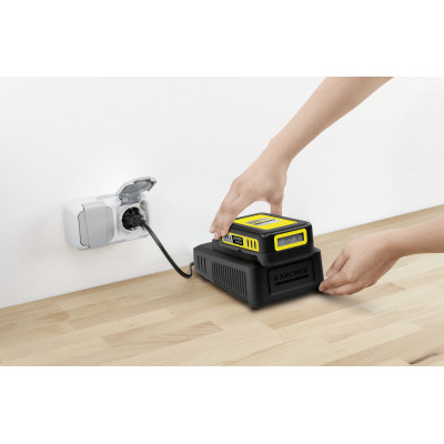 Швидкозарядний комплект Karcher 18 В 2,5 А Швидкозарядний комплект Karcher 18 В 2,5 А