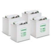 Battery kit AGM 4x 6V/170Ah, 24 V, 170 Ah, Простота обслуговування