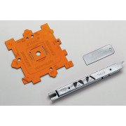 Шаблон STIHL для вимірювання кроку ланцюга та зірочки, товщини ланки та ширини паза шини